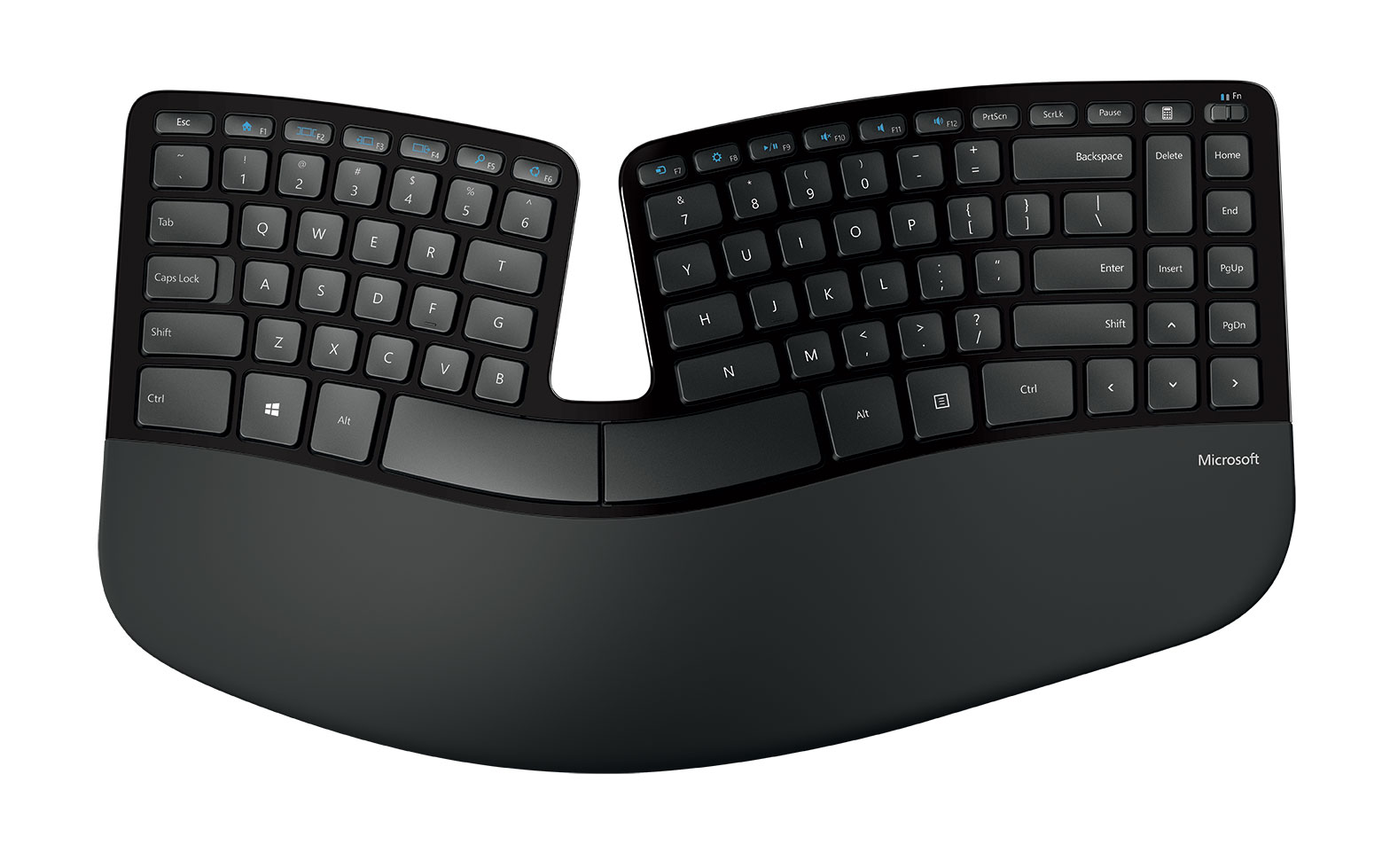 Microsoft Sculpt keyboard layout